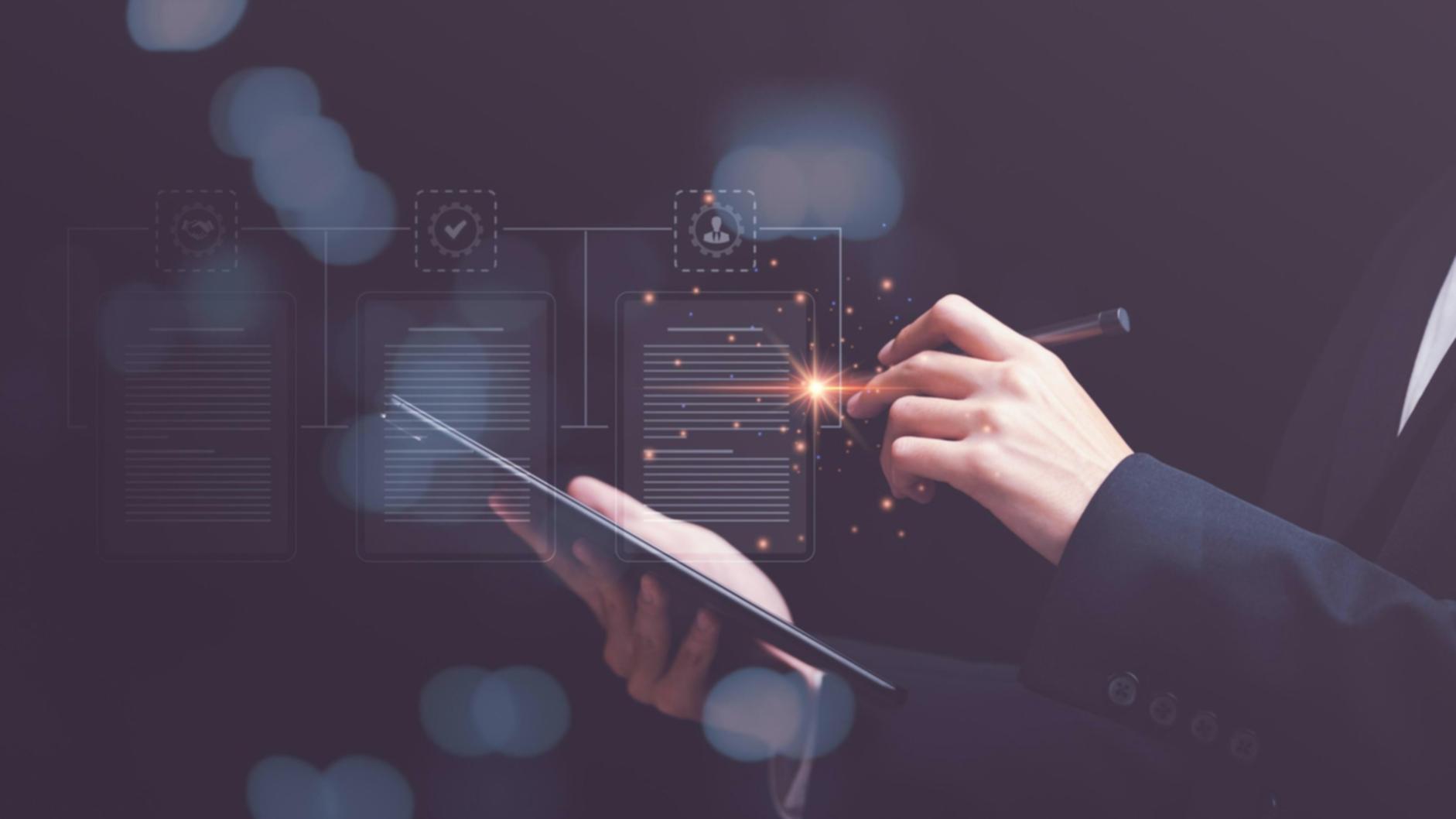 Interface de la plateforme après formation